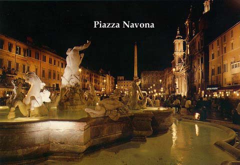 Piazza Navona kopiera